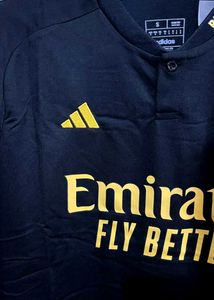 ADIDAS REAL MADRID 23/24 THIRD JERSEY BLACK