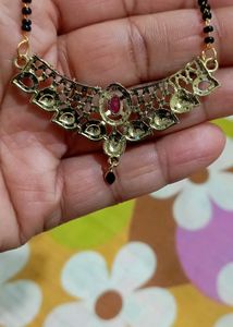 AD Mangalsutra with Earrings