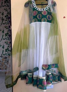 Beautiful Anarkali Suit &amp; Dupatta