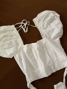 Pretty White Top (fixed Price )