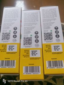 Pack of 3 Wow Skin Science Sunscreen SPF 55 PA++++