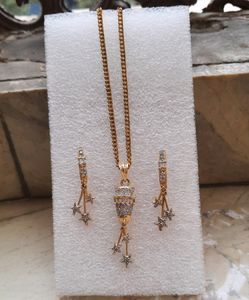 Necklace Pendent Set Earings