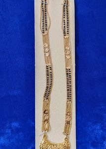 Mangalsutra With Black Pearls