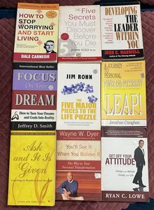 Personal Development Books ( Set of 9 )