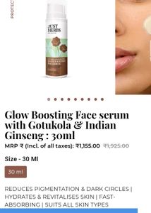 80% Off 💥 Just Herb Face Serum