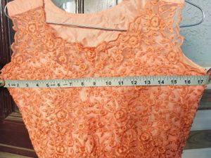 Crop Top With Lehenga Set