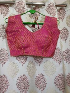 Pink Brocade Blouse💖