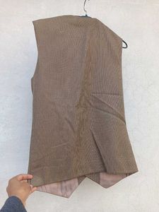 Brown Formal Waistcoat