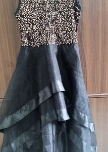 Black Hi Low Dress of Size 28