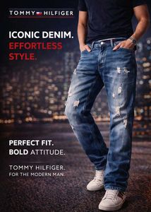 Tommy Hilfiger Distressed Denim