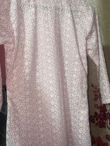 Pink Embroidery Kurti
