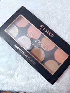MARS Fantasy Face Palette for Makeup with Blushes,