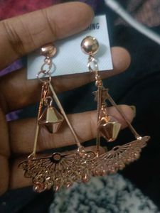 Triangle Drop Earrings