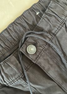 A Black Cargo Denim