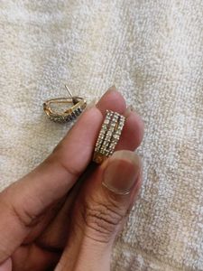 Sparkling Hoop Earrings