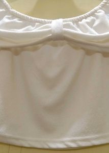 White Off Shoulder Top