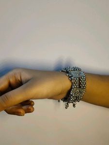 Aesthetic Silver Bracelet 🌊✨