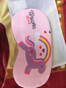 Cute Unicorn 🦄 Eye Mask With Gel Pad