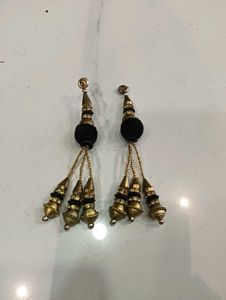 Golden &amp; Black Tassels