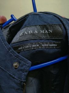 (NEGOTIABLE) ZARA MEN Navy Blue jackets