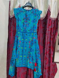 Beautiful Kurtha With Mirror Work