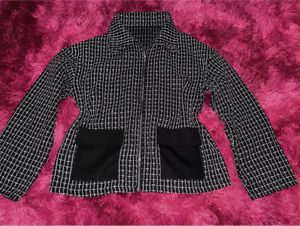 Stylish Plaid Jacket