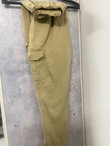 Khaki Jogger Pants
