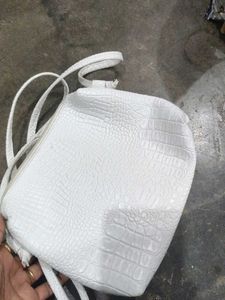 Totally New White Sling Bag