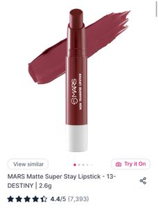 MARS superstay Matte Lipstick