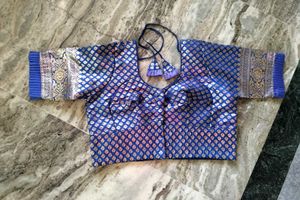 unused new pure banarasi blouse
