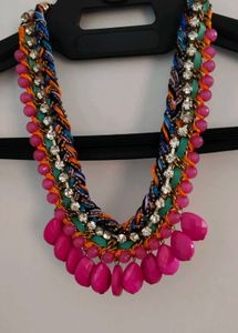 Pearl and Butterfly Necklace 1+Free