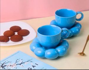 Blue Cloud CUP AND SAUCER SET(1 Set)