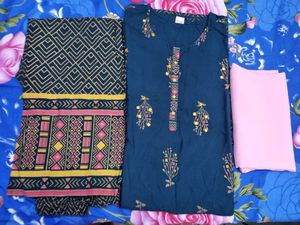 Libas Ethinc Printed Kurta Set With Dupatta