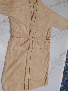 Cozy Beige Bathrobe