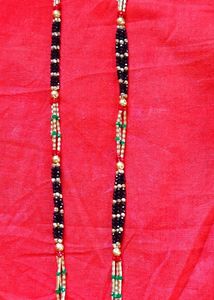 Beautiful Crystal Stone Long Mangalsutra