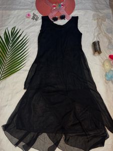 Black A Line Dress🖤