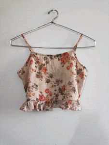 Floral Crop Top