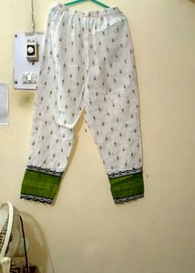 Green Embroidered Kurta set