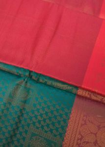 Elegant Green Silk Saree