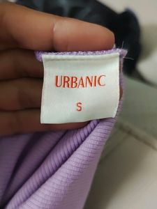 Cute And Sober Purple Crop Top