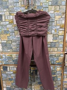 Ruched Purple Top
