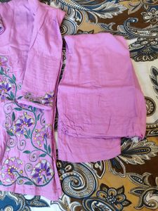 pakistani embroided co-rd set