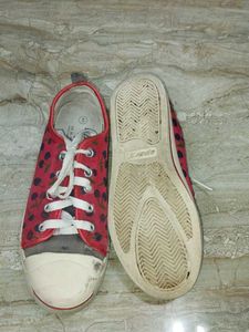Cute Berry Print Sneakers