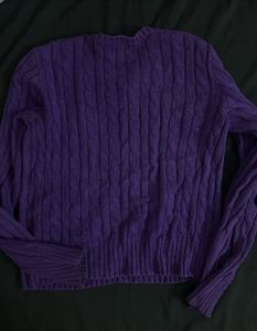 Ralph Lauren Cabel Knit Sweater