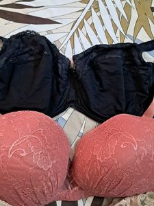 Combo Of Four Imported Fabric Bra N Panty