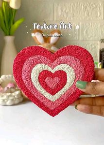 Heart Texture Art