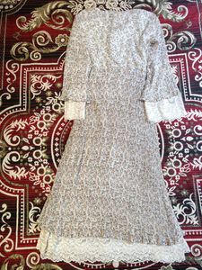 Floral Lace Midi Dress