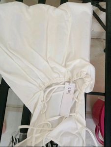 Hot White Backless Dress