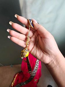 Blue Lehnga With Pink Dupatta