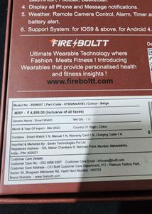 Fire Boltt- Smart Watch